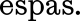 Espas Logo Siyah